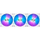 Kit Com 3 Ventoinhas MSI MPG EZ120 ARGB 120mm, Magnetico, Branco - MPG EZ120 ARGB WHITE-3W