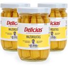 Kit Com 3Un Mini Milhos Marzoquitas Delicias 230G - Espanha