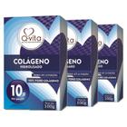 Kit Com 3Und Colágeno Hidrolisado 100% Puro Qvita 100G