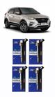 Kit com 4 Bobinas de Ignição Originais Hyundai Creta 2.0 16v de 2017 a 2023. Cód 27300-2E000