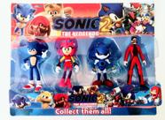 Cartela De Bonecos Sonic Boom 4 Personagens