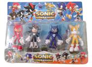 Tails Sonic Azul Sonic Vermelho Sonic Preto - 4 Bonecos - Super Size Figure  Collection - Bonecos - Magazine Luiza