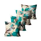 Kit Com 4 Capas de Almofadas Mdecore 45x45 Alta Definição