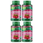 Kit com 4 - Cranberry 500mg 120 Capsulas Unilife