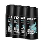 Kit com 4 Desodorantes Body Spray Aerosol Axe Apollo 152ml