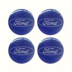 Kit Com 4 Emblemas Resinado Ford ul 48Mm