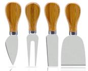 Kit com 4 Espatula de queijo Utensílios Para Cortar Queijo - Online