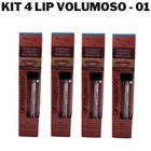 Kit Com 4 Lip Volumoso Cor 01