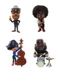 Kit com 4 Mini Figuras Soul - Banda de Jazz - Disney Pixar Minis - Mattel