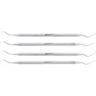 Kit com 4 Peças Sonda Exploradora 05 e 47 Dentista Aço Inox - Thimon