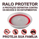 Kit com 4 Ralos Protetor De Insetos 100mm Dengue Baratas Escorpião