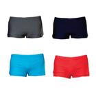 Kit Com 4 Sunga Boxer Adulto e Infantil Cueca Proteção Solar Verão