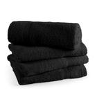 Kit com 4 Toalhas Para Salão de Beleza Cabelereiro Branca ou Preta