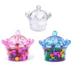 Kit Com 40 Unidades Mini Coroa Para Festa Eventos Decoração