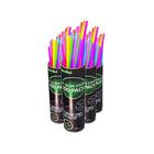 Kit com 400 Pulseira de Neon 7 cores Glow Stick com Fecho