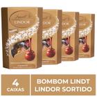 Kit Com 4Un Chocolate Lindt Lindor Sortido 75G
