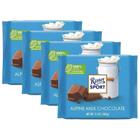 Kit Com 4Und Chocolate Alemão Ritter Sport Alpine Milk 100G