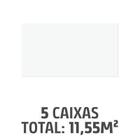 Kit com 5 Caixas Revestimentos Rt40065 Branco 31x56cm Caixa 2,33m²