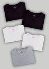 Kit Com 5 Camisetas Masculinas Básicas Slim Hering