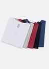 Kit Com 5 Camisetas Masculinas Básicas Slim