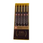 Kit Com 5 Canetas Sakura Pigma Micron Black Barrel Edição Limitada 100 Anos XSDKB-5A