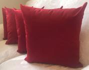 Kit Com 5 Capas De Almofadas Suede 60x60 Extra Grande Com Zíper