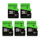 Kit com 5 Cartões Micro SD KEXIN 16GB (UHS-I C10 U1) + Adaptador SD