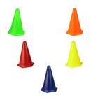 Kit com 5 Cones Flexíveis para Circuito Agilidade - 24 cm - Pentagol