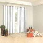 Kit com 5 cortinas Barcelona 3x2,5 para sala Admirare