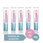 Kit com 5 Cremes Pomada de Assadura 60gr Cada - Bepantol