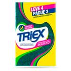 Kit com 5 Esponja Multiuso Leve 4 Pague 3 4 Unidades Triex