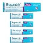 Kit com 5 unid bepantriz 50 mg/g pom bg 30g assaduras