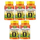 Kit com 5 - Vitamina D Colecalciferol 500mg 60 Capsulas Unilife