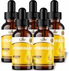 Kit Com 5 - Vitamina D3 2000 UI Por Gota 30ml Celliv