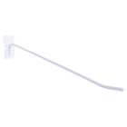 Kit com 50 Gancho Expositor P/ Painel Canaletado 25cm Branco