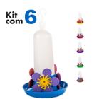 Kit com 6 Bebedouros Beija-Flor Mini 100 ml