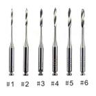 Kit Com 6 Brocas Largo Dentsply 32Mm 1-6 Dental Endo Broca