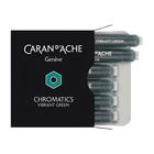 Kit com 6 Cartuchos Caran D'ache Chromatics Vibrant Green - CARANDACHE OFFICE