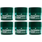  Kit Com 6 Desodorantes Em Creme Tradicional Herbíssimo - 55g