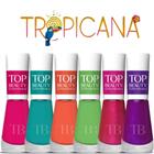 Kit com 6 Esmaltes Top Beauty Premium - Coleção Tropicana