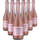 kIT com 6 Espumante Primícias Rose Moscatel Nacional 660 ml - Mari Store