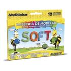 Kit com 6 Massa de Modelar Soft 12 Cores Acrilex