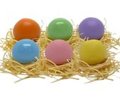 Kit com 6 Ovos de Ceramica Coloridos Decoração de Pascoa - Decore Casa