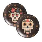 Kit com 6 Pratos de Sobremesa Coup Skull Ø20,5cm