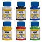 Kit com 6 Tintas Pva Fosca P/ Artesanato 37ml