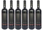 Kit Com 6 Vinhos De Mesa Tinto Suave Bordô 750ML Weinhaus