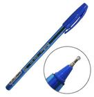Kit com 8 canetas esferográficas azul clássica básica