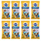 Kit Com 8 Dentastix Pedigree Petiscos Para Cães Pequenos