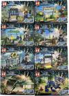 Kit com 8 Lego Dinossauros Barato - 307 peças - Coleção completa Jurassic World