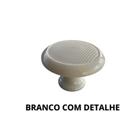 Kit com 8 Puxadores De Luxo Ponto Bolinha Furo Único Perfeito para Armários e Gavetas